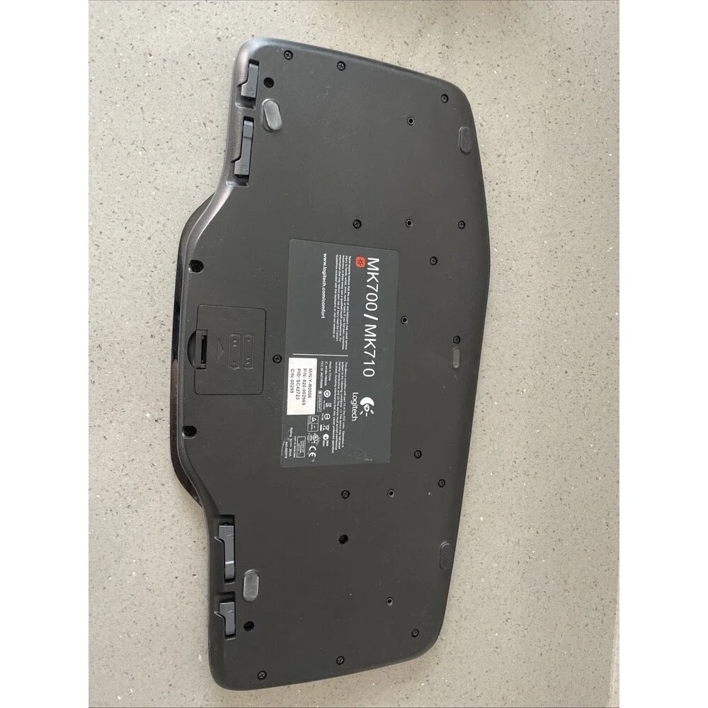 Logitech MK700/MK710 Wireless Ergonomic Keyboard no Dongle PARTS ONLY